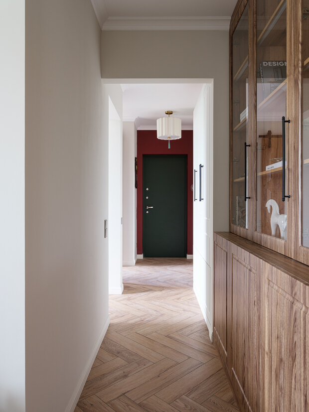 Фотография: Прихожая в стиле Современный, Квартира, Проект дня, Москва, Панельный дом, 2 комнаты, 40-60 метров, Анна Гераскевич – фото на INMYROOM