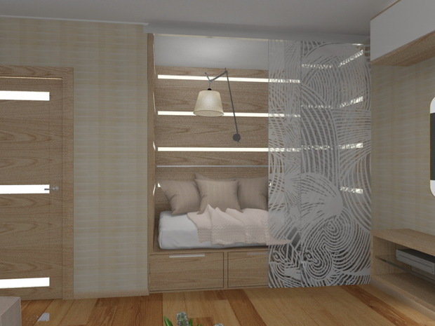 Фото из портфолио Комната в Тушино – фотографии дизайна интерьеров на INMYROOM