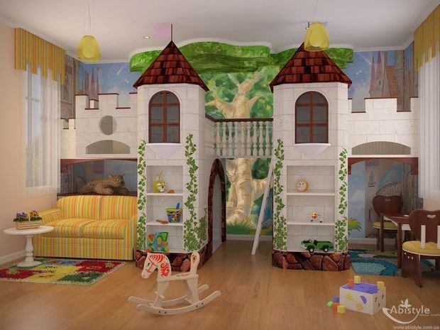 Фото из портфолио детская – фотографии дизайна интерьеров на InMyRoom.ru