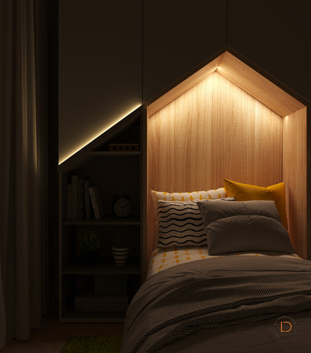 Фото из портфолио Детская – фотографии дизайна интерьеров на INMYROOM