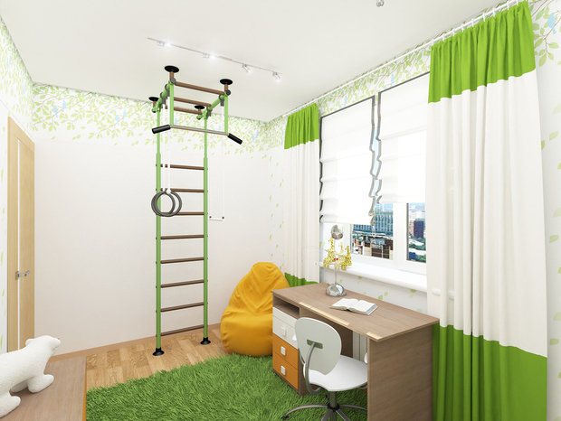 Фото из портфолио Играем весело... Детские  – фотографии дизайна интерьеров на INMYROOM