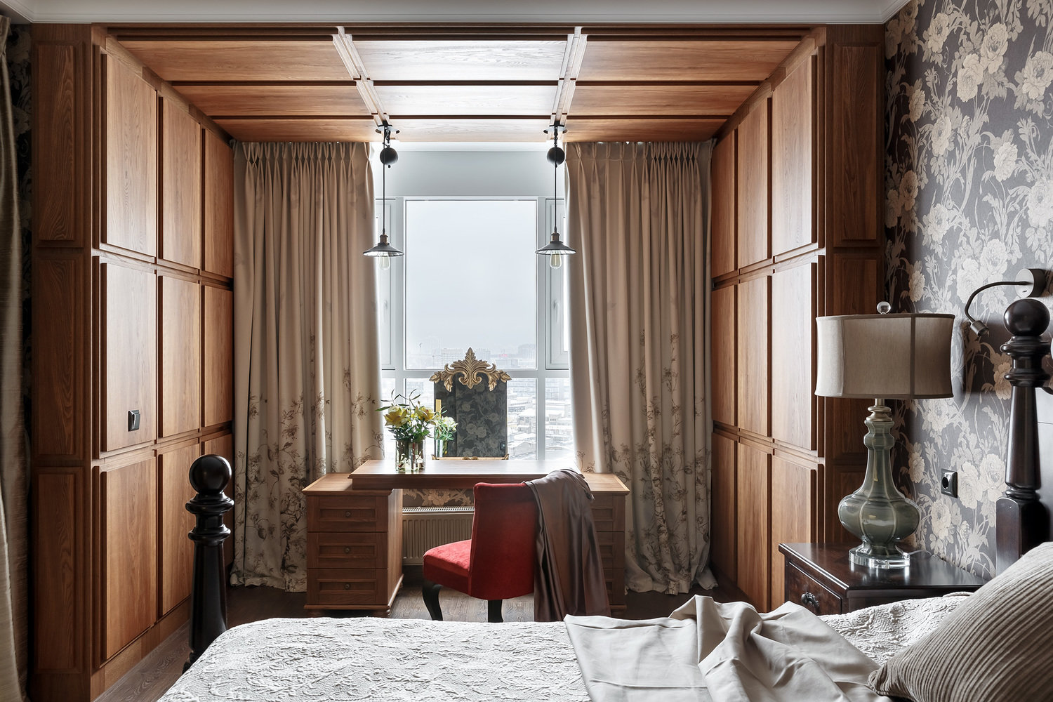 Фотография: Кабинет в стиле Классический, Квартира, Проект недели, Санкт-Петербург, Монолитный дом, 4 и больше, Более 90 метров, Дизайн-Холл – фото на INMYROOM