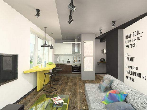 Фотография: Кухня и столовая в стиле Лофт,  – фото на INMYROOM