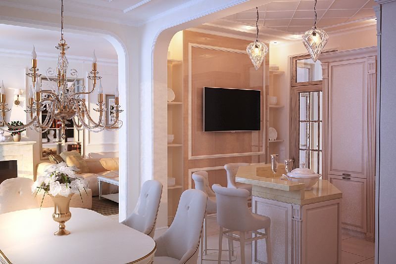 Фотография: в стиле , Кухня и столовая, Гостиная, Советы – фото на INMYROOM