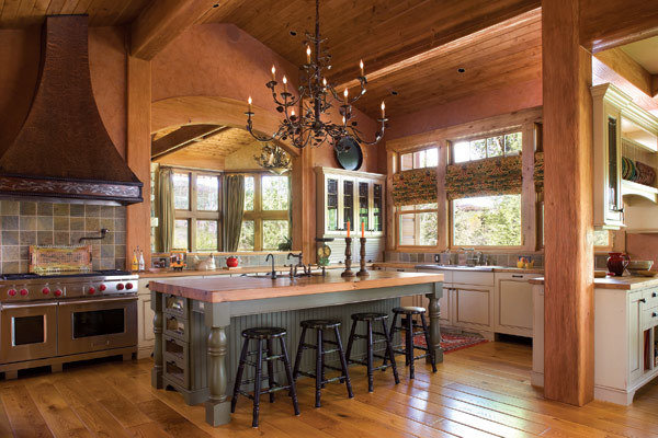 Фотография: Кухня и столовая в стиле Прованс и Кантри, Классический, Дом, Дома и квартиры, Советы, Елена Крылова – фото на INMYROOM