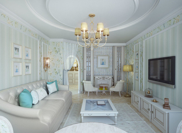 Фото из портфолио Дворянская классика – фотографии дизайна интерьеров на INMYROOM