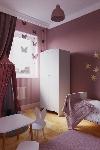Фото из портфолио VeresaevaProjectKidsroom – фотографии дизайна интерьеров на INMYROOM