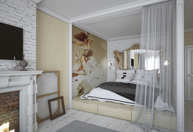 Фото из портфолио Проект "Игра в классики", 68м. – фотографии дизайна интерьеров на INMYROOM