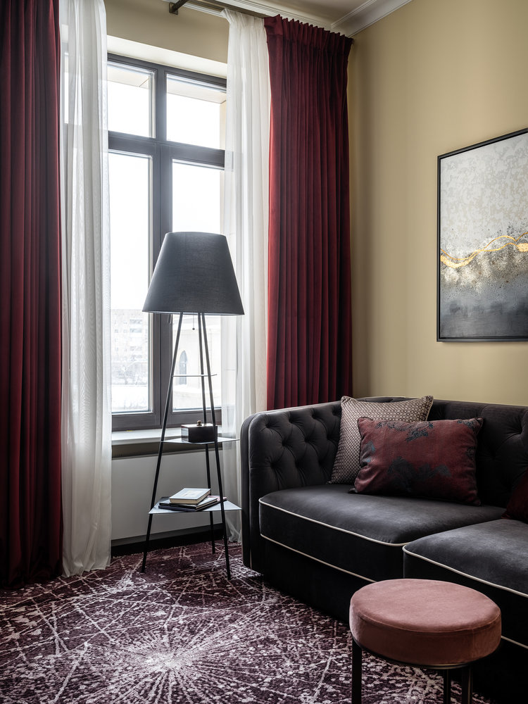 Фотография: Кабинет в стиле Современный, Эклектика, Квартира, Проект недели, Москва, Более 90 метров, Юлия Бортневская – фото на INMYROOM