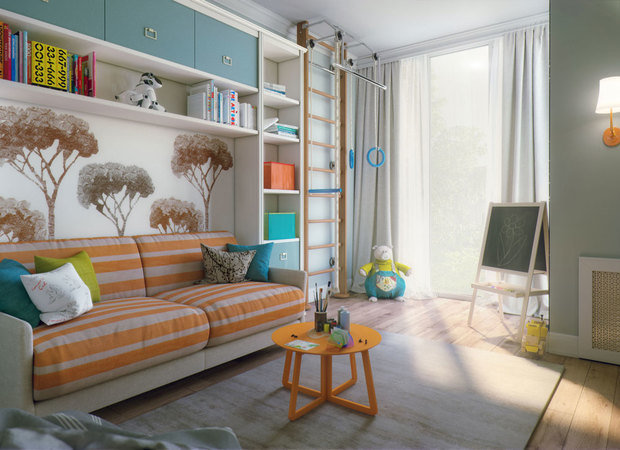 Фото из портфолио Нежный современный – фотографии дизайна интерьеров на INMYROOM