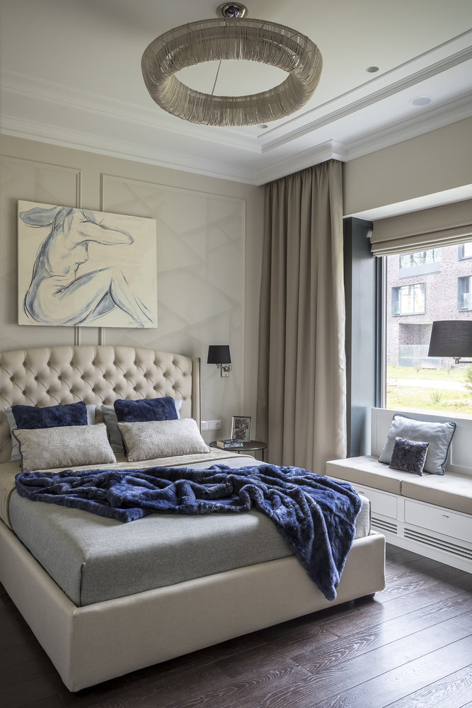 Фотография: Спальня в стиле Современный, Квартира, Проект дня, Москва, Монолитный дом, 4 и больше, Более 90 метров, Эксклюзивные проекты, ЖК «Парк Рублево», Алексей Стрелюк – фото на INMYROOM Фотография: Спальня в стиле Современный, Квартира, Проект дня, Москва, Монолитный дом, 4 и больше, Более 90 метров, Эксклюзивные проекты, ЖК «Парк Рублево», Алексей Стрелюк – фото на INMYROOM