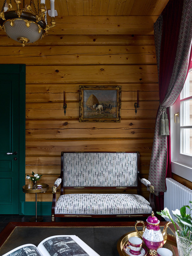 Фотография: Кабинет в стиле Классический, Дом, Проект недели, Дача, Дом и дача, 4 и больше, Более 90 метров, Наташа Федосеева, Звенигород – фото на INMYROOM