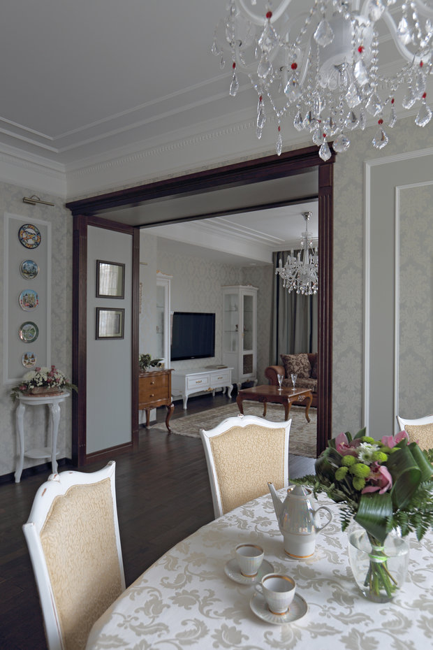 Фото из портфолио Квартира в классике – фотографии дизайна интерьеров на INMYROOM
