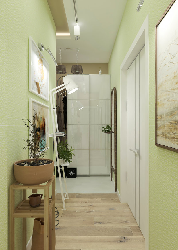 Фото из портфолио Коридор "Mojito" – фотографии дизайна интерьеров на INMYROOM