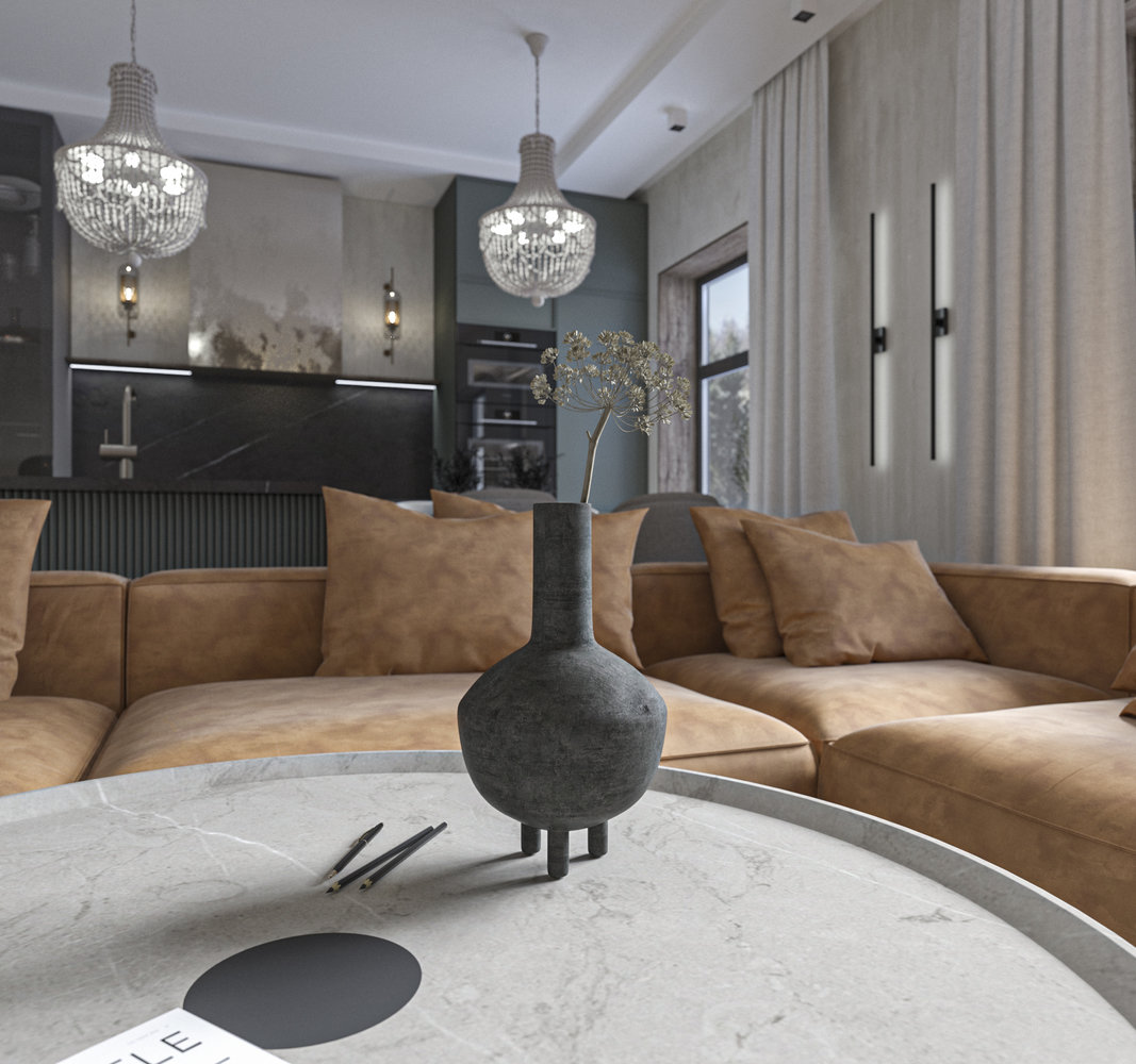 Фото из портфолио Двухкомнатная квартира в современном стиле – фотографии дизайна интерьеров на INMYROOM Фото из портфолио Двухкомнатная квартира в современном стиле – фотографии дизайна интерьеров на INMYROOM