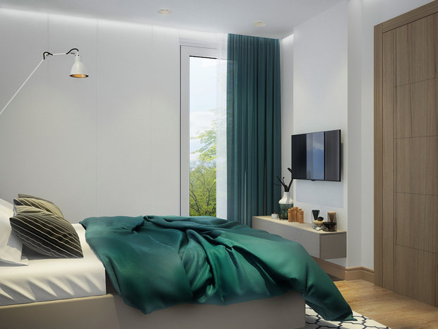 Фото из портфолио Изумрудная спальня,Турция – фотографии дизайна интерьеров на INMYROOM