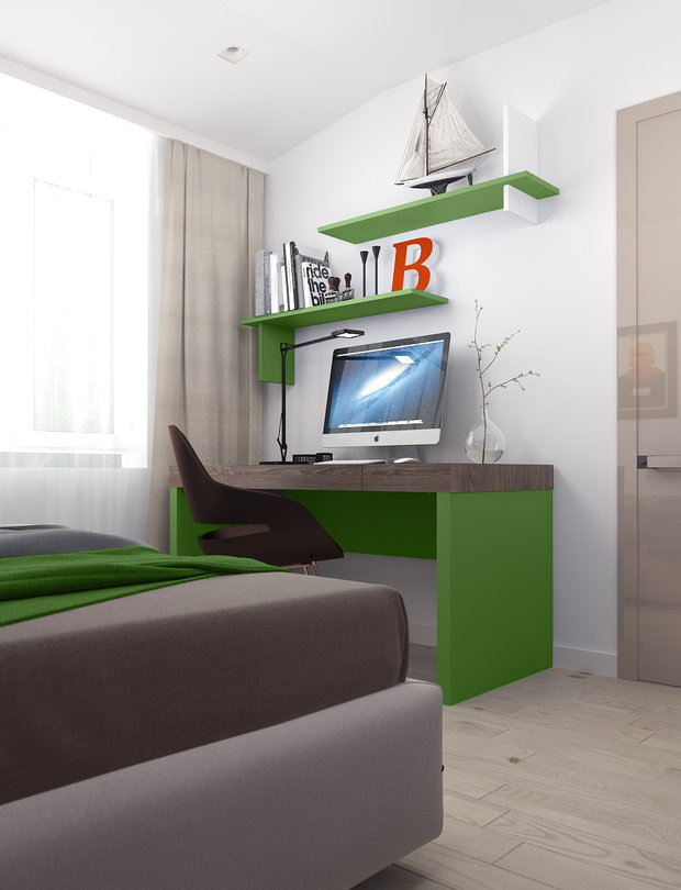 Фото из портфолио Детская спальня – фотографии дизайна интерьеров на INMYROOM