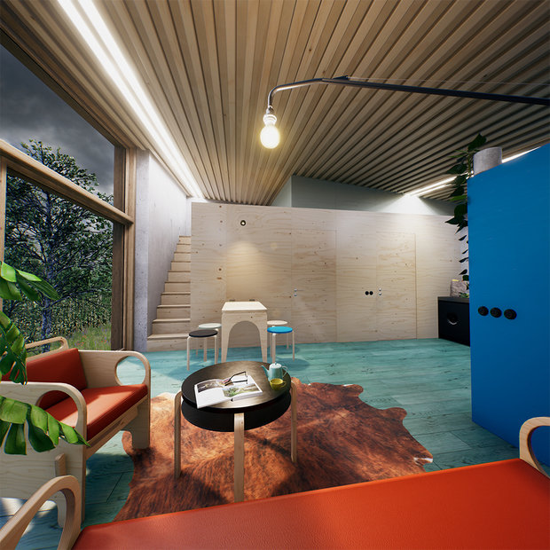 Фото из портфолио Интерьер Untere Straßäcker 19, Мюнхен.  – фотографии дизайна интерьеров на INMYROOM