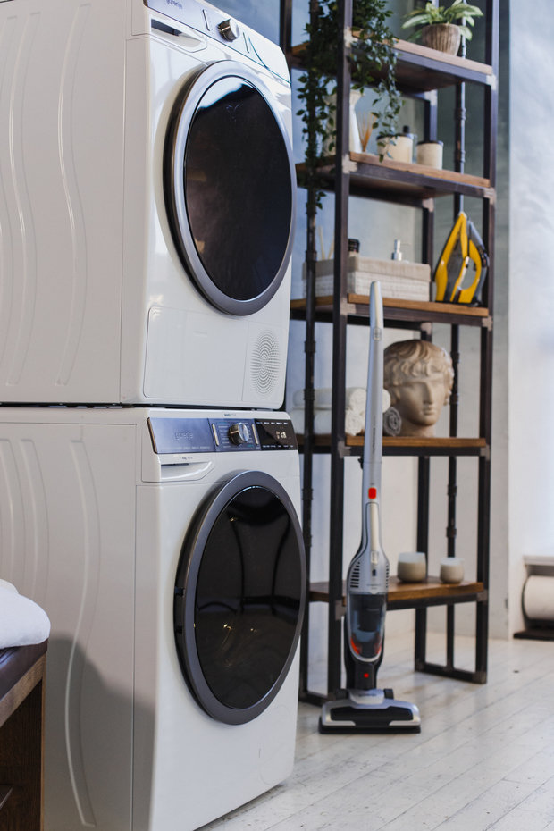 Фотография: Прочее в стиле Скандинавский, Кухня и столовая, Тема месяца, стиральная машина, история кухни, история стиральной машины, эволюция стиральной машины – фото на INMYROOM