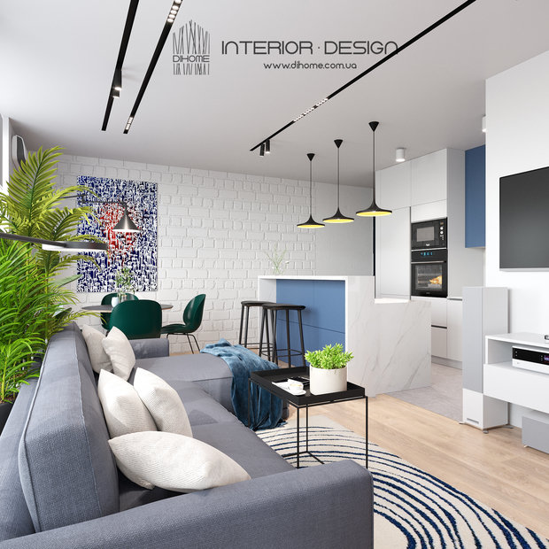 Фото из портфолио White loft – фотографии дизайна интерьеров на INMYROOM