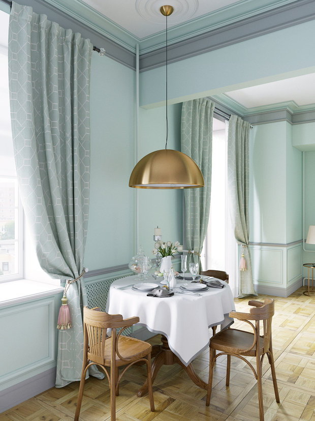 Фото из портфолио ReStalinka -2 // Paris vibes – фотографии дизайна интерьеров на INMYROOM