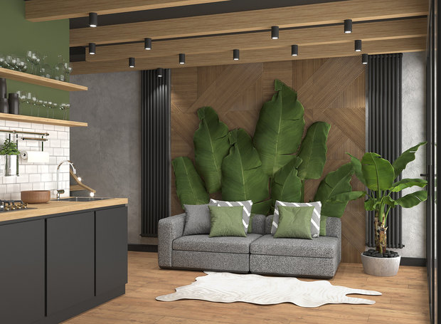 Фото из портфолио Проект кемпинга 37м² – фотографии дизайна интерьеров на INMYROOM