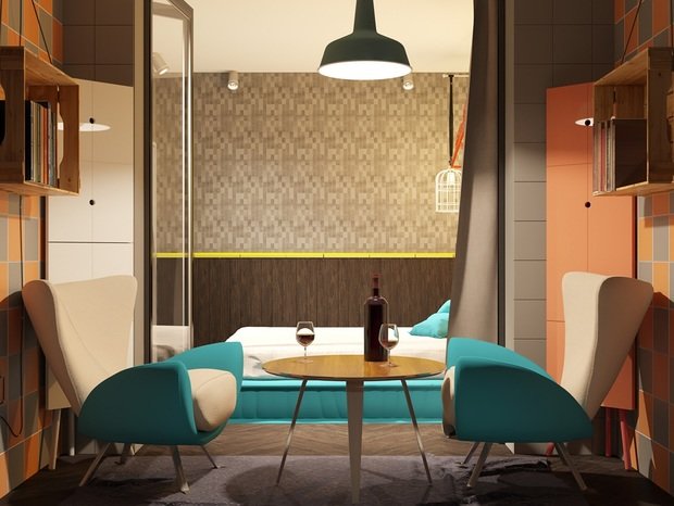 Фото из портфолио нескучная квартира в стиле  эклектика – фотографии дизайна интерьеров на INMYROOM