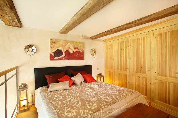 Фотография: Спальня в стиле Прованс и Кантри, Скандинавский, Малогабаритная квартира, Квартира, Дома и квартиры, Проект недели – фото на INMYROOM