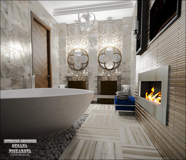 Фото из портфолио Остоженка Парк Палас – фотографии дизайна интерьеров на INMYROOM