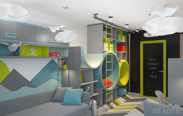 Фото из портфолио По дороге с облаками – фотографии дизайна интерьеров на INMYROOM