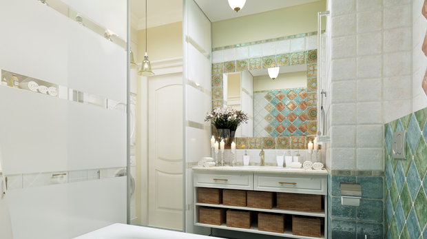 Фотография: Ванная в стиле Прованс и Кантри – фото на INMYROOM