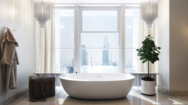 Фото из портфолио Апартаменты в Москва-Сити – фотографии дизайна интерьеров на INMYROOM