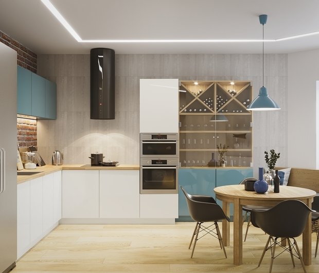 Фото из портфолио Проект трехкомнатной квартиры в Ельцове, Новосибирск – фотографии дизайна интерьеров на INMYROOM