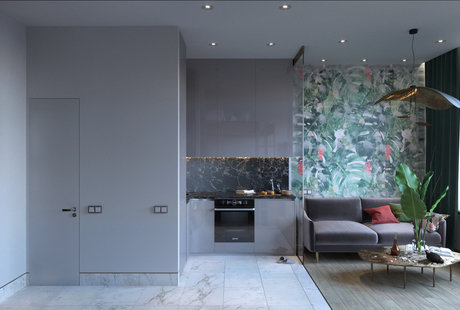Green studio 28m2