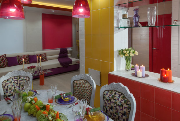 Фотография: Кухня и столовая в стиле Эклектика, Дом, Дома и квартиры – фото на INMYROOM