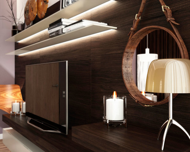 Фото из портфолио Дизайн-проект квартиры 58 м2 – фотографии дизайна интерьеров на INMYROOM