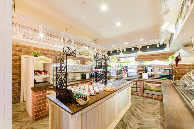 Фото из портфолио Ресторан «ДОНАЛЬД» в стиле прованс+лаундж лофт – фотографии дизайна интерьеров на INMYROOM