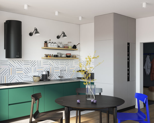 Фото из портфолио Двухкомнатная квартира в Санкт-Петербурге – фотографии дизайна интерьеров на INMYROOM