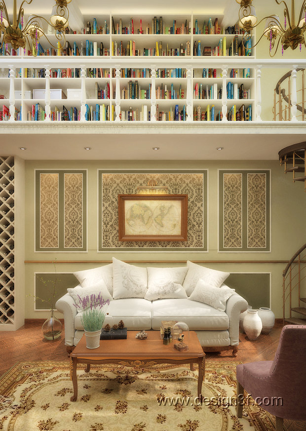 Фото из портфолио Кабинет – фотографии дизайна интерьеров на INMYROOM