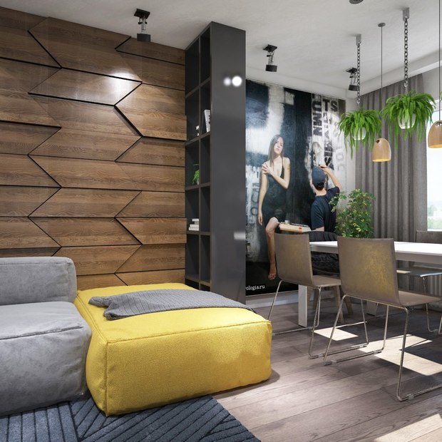 Фото из портфолио Лофт – фотографии дизайна интерьеров на INMYROOM