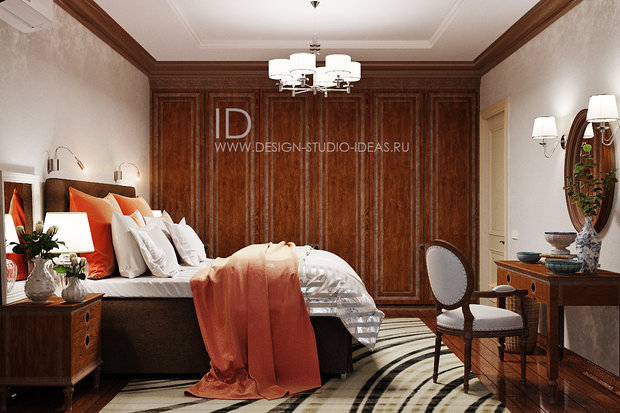 Фото из портфолио Спальня – фотографии дизайна интерьеров на INMYROOM