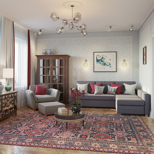 Фото из портфолио Квартира с историей – фотографии дизайна интерьеров на INMYROOM