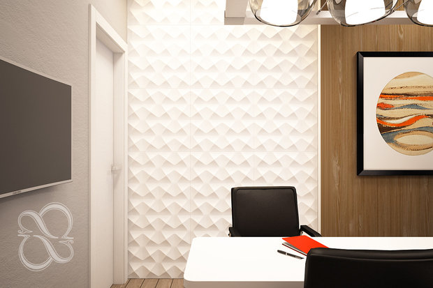 Фото из портфолио Проект: Sunny Office – фотографии дизайна интерьеров на INMYROOM