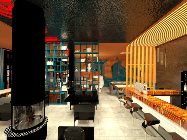 Фото из портфолио Ресторан  – фотографии дизайна интерьеров на INMYROOM