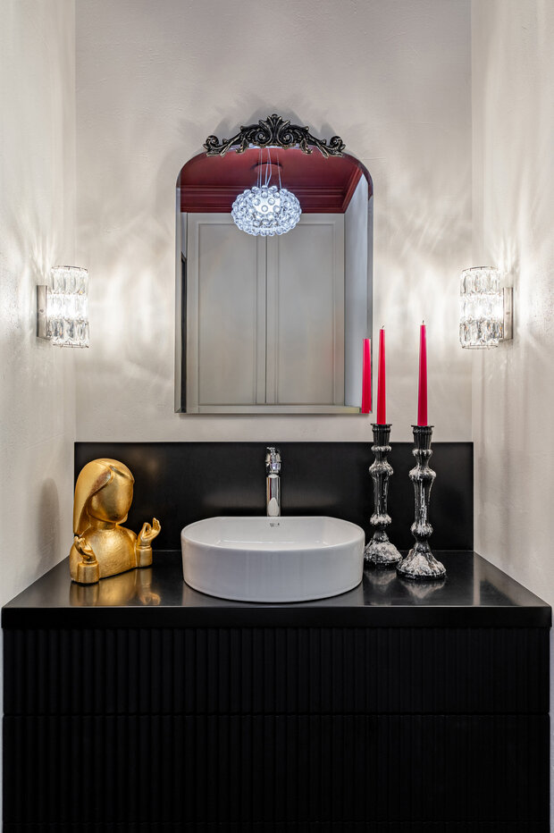 Фотография: Ванная в стиле Современный, Эклектика, Квартира, Проект дня, Москва, Сара Михайлова – фото на INMYROOM