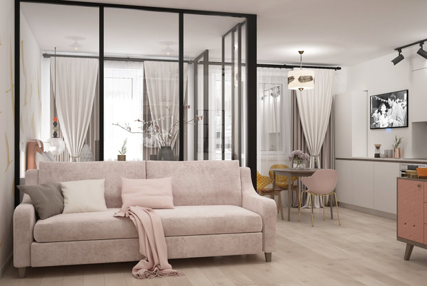 Фото из портфолио Yauza park's studio – фотографии дизайна интерьеров на INMYROOM