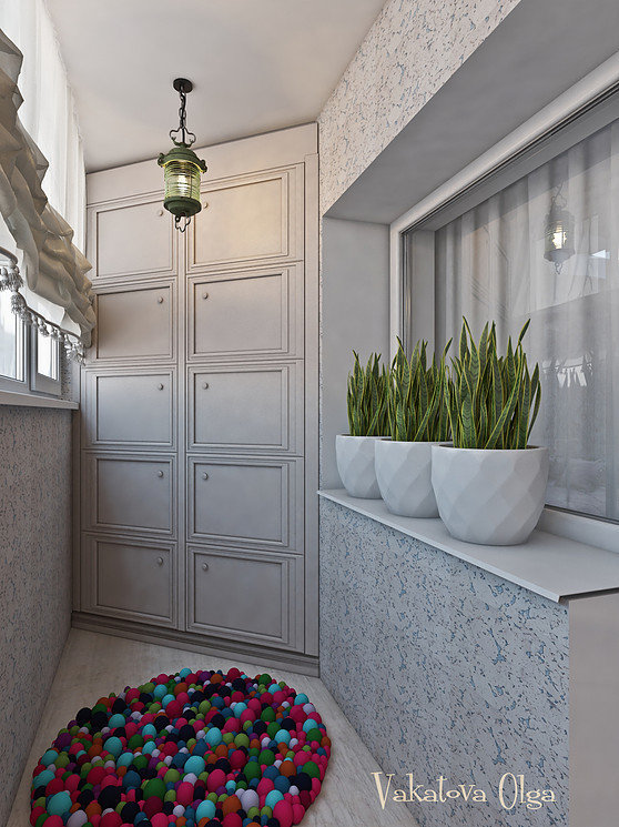 Фото из портфолио Интерьер балкона – фотографии дизайна интерьеров на INMYROOM