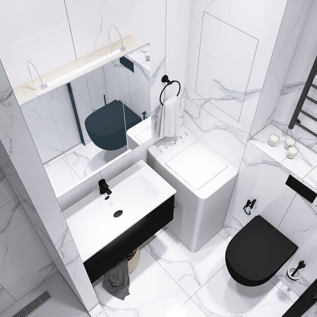 Фото из портфолио ЖК «B’AIRES» – фотографии дизайна интерьеров на INMYROOM