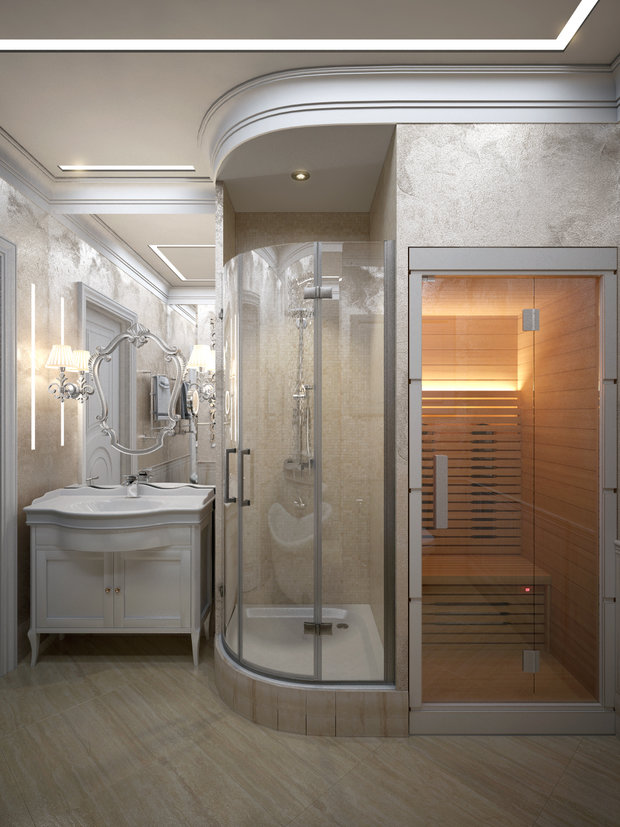 Фото из портфолио Проект квартиры с историей в самом сердце Москвы в роскошном классическом стиле – фотографии дизайна интерьеров на INMYROOM