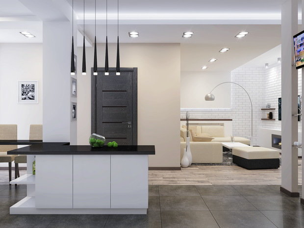 Фотография: Гостиная в стиле Современный, Хай-тек – фото на INMYROOM